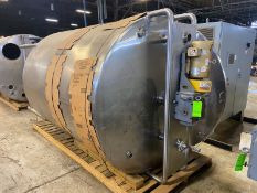 Aprox. 1,800 Gal. S/S Single Wall Mix Tank, Internal Dims. of Vessel: Aprox. 94