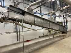 S/S Incline Conveyor, with Aprox. 24