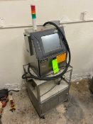HITACHI Ink Jet Printer, M/N PXR-H450W, 100-120/200-240 Volts, 1 Phase, with Ink Head, Mounted on