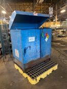 2-Door Chemical Cabinet, with Plastic Containment (LOCATED IN CRYSTAL CITY, TX)