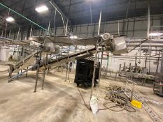 Incline Section of Conveyor, with Aprox. 18