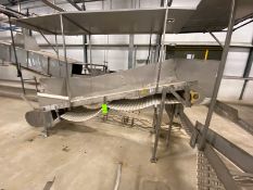 Incline Section of Conveyor, with S/S Sides & S/S Roof, Belt Aprox. 30