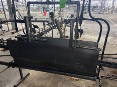 S/S Spray Station, with Straight Section of Conveyor, with Spray Nozzels (LOCATED IN CRYSTAL CITY,