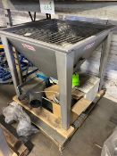 NEW Flexicon Flexible Auger Incline Conveyor, with NEW Flexicon S/S Hopper with S/S Screen, with