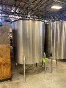 Aprox. 500 Gal. S/S Single Wall Tank, Internal Dims. of Vessel: Aprox. 96