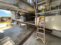 S/S Incline Conveyor, with Belt & Drive (LOCATED IN CRYSTAL CITY, TX)