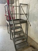 S/S Platform, with Handrails & S/S Decking (LOCATED IN CRYSTAL CITY, TX)