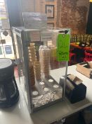 (2) Cone Display Cases, Overall Dims.: Aprox. 15-1/2