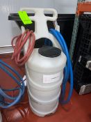Hydrite Chemical Co. Portable Foamer, Plastic Design, Mounted on Casters, with Associated Hoses &