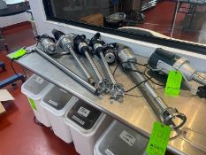 (5) Robot Coupe S/S Hand Mixer, with S/S Shaft & Motor, 110 Volts, 1 Phase (LOCATED IN RED HOOK