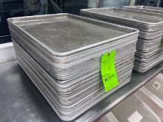 (37) Baking Pans, Internal Dims. of Pans: Aprox. 24
