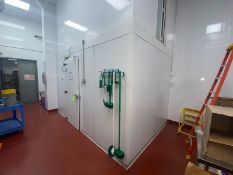 Mix-In Walk-In Freezer, Overall Dims.: Aprox. 21 ft. L x 90