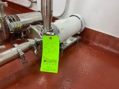 2 hp Centrifugal Pump, with Hydro-Wash 1725 RPM Motor, with S/S Head, with Wall Mounted Safety