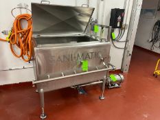 Sani-Matic Aprox. 150 Gal. S/S COP Tank, M/N SP-04-13-N-SN-0, Internal Dims.: Aprox. 47