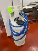 Hydrite Chemical Co. Portable Foamer, Plastic Design, Mounted on Casters, with Associated Hoses &