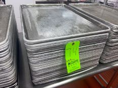 (37) Baking Pans, Internal Dims. of Pans: Aprox. 24