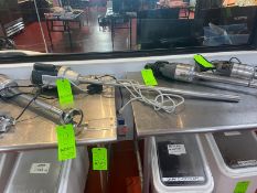 S/S Hand Mixer, with S/S Shaft & Motor, 110 Volts, 1 Phase (LOCATED IN RED HOOK BROOKLYN, N.Y.)