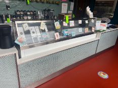 C. Nelson MFG. Co. Freeze Scoop Display Case, M/N RJEZ90G100, Overall Dims.: Aprox. 88