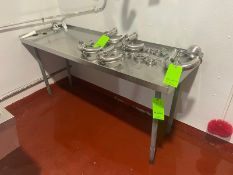 S/S Table, Overall Dims.: Aprox. 72