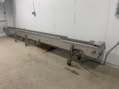 Straight Section of Roller Conveyor, Aprox. 290