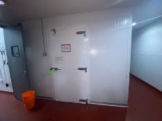 Bakery Walk-In Cooler, Overall Dims.: Aprox. 20 ft. L x 140