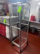 (1) Channel Baking Pan Racks, with (36) Pan Slots, Overall Dims.: Aprox. 25
