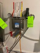 Lafferty 2-Way Ball Valve Mixing Station, with (4) Plastic Containments, with (4) FloJet Chemical