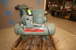 Gardner Denver 10 hp Reciprocating Air Compressor, Model ASKRMD ACBAGB, SN A36539, with 80 Gallon
