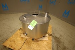 Aprox. 30 Gallon S/S Balance Tank with Lid, 2