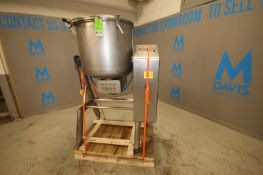 2020 Vakona 250 L Portable S/S Mixer, Model FM250-STL, SN 2766, with Tilt Capability Hinged Lid &