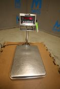 Rice Lake 100 lbs. S/S Platform Scale, Model IQ-355-2S, SN 181760, with 20