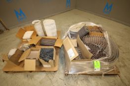 Assortment of New & Used Rexnord, Intralox & Other Plastic Conveyor Chain Includes Sizes 20