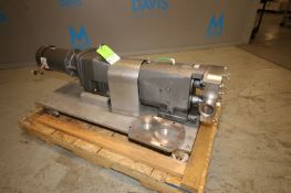 Alfa Laval Positive Displacement Pump, Model SRUSNDL, SN 01-8-9533A, with 3