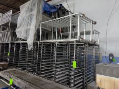 (15) Aluminum & S/S Pan Racks (LOCATED IN HILLSIDE, N.J.)