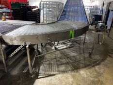 S/S 180 Degree Turn Conveyor, with Aprox. 41