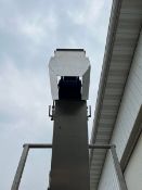 Incline Conveyor - Working Condition, On S/S/ Stand, Swivel Locking Casters, Lesson 1 hp Pump, 230/