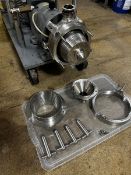 Waukesha 15 hp MS In-Line S/S Colloid Mill with U.S. Electrial Unimount 125 Motor, 230/460 V, 3540