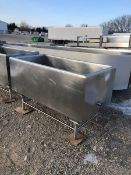 150 Gal. Cheese Vat with Water Heat, New Ball-Feet / Supports, 2