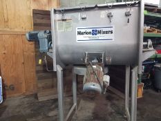Marion 15 cu.ft. S/S Blending Mixer, Model SPS-278, S/N 07017, Tank Dimensions Size 30