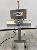 Pillar Unifoiler Induction Sealer. 2000 Watts, 208/230 Volt, 15/13 Amp, 50/60 Hz, Single Phase. Flat