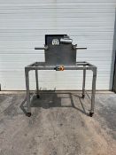 Curd Mill with New Wash Guard Pump, Working Condition, New E-Stop, On Swivel Locking Casters,