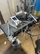 Black Conveyor with Printer Head (Stock #ZN 139) (Located South Plainfield, NJ) (Loading - Rigging