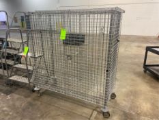 Portable Cage, Overall Dims.: Aprox. 62-1/2