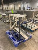 ERIEZ S/S Magnetic Feeder, Mounted on Mild Steel Frame(RIGGING, LOADING, SITE MANAGEMENT FEE: $200.