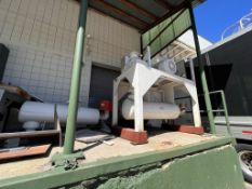 MAC HORIZONTAL TABLETOP STYEL BLOWER PACKAGE, MODEL 524-HORZ-BLOWER-PKG, S/N 98-PDBH-06-002, 60-HP