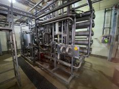 S/S RO System, with (12) 8” Dia. Tubes, (8) Pumps, with S/S Balance Tank, with Associated