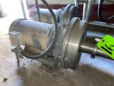 5 hp Centrifugal Pump, with Baldor 1780 RPM Motor, 208-230/460 Volts, 3 Phase (LOCATED IN MANTECA,