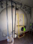 6,000 Gal. Horizontal Blend Tank, with Man Door & Ladder