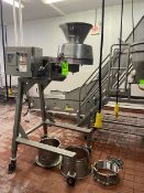 Urschel Shredder, M/N CC-D, S/N 4136, with Baldor 7.5 Motor, 1775 RPM Motor, Mounted on S/S Portable