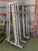 6-Station Cheese Press, with (6) Pneumatic Cylinders, with Square Molds